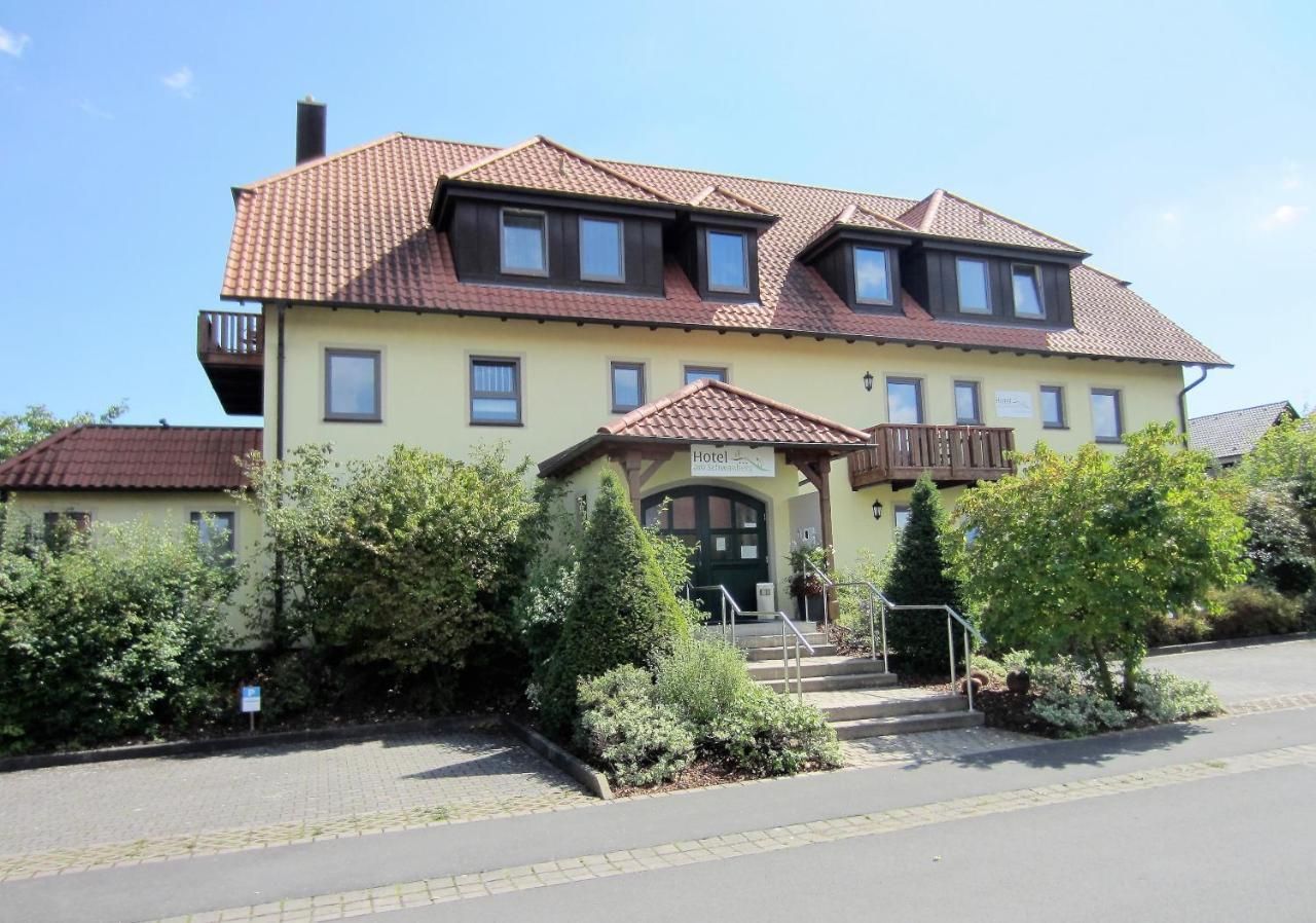 Hotel Am Schwanberg Rödelsee Exteriör bild